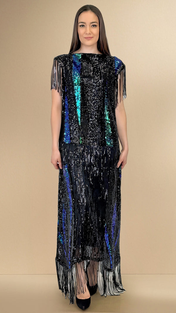 Rochie tull paietat LP108